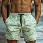 Men's Lightweight Camouflage Sports Shorts | Summer Fashion | Breathable Fabric | Adjustable Drawstring Waist | Casual Outing & Active Wear
