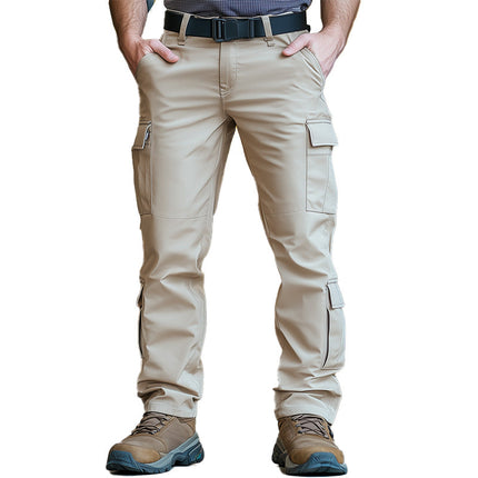 Men's Lightweight Breathable Blend Sports Cargo Pants | Summer Casual Style | Durable with Multiple Pockets | Ideal for Warm Weather | Comfortable for Outdoor Activities