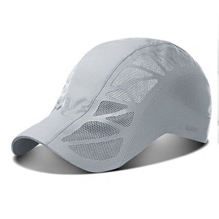 Men's Outdoor Sports Sunshade Mesh Baseball Cap | Quick Dry | Breathable Acrylic | Big Brim | Suitable for All Seasons | Travel, Golf, Camping, Hiking, Fishing | Dome Style | Lightweight & Packable