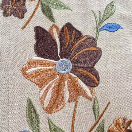Men's Short Sleeve Linen Shirt | Embroidered Lapel | Single Breasted | Casual Dress Shirt | Premium Breathable Fabric | Relaxed Fit | Versatile Styling | Comfortable Summer Top | Fashionable Men's Apparel