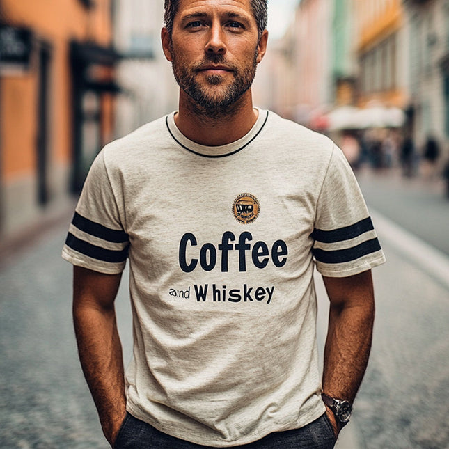Men's Casual T-Shirt | Short Sleeve | Round Neck | Printed Design | Soft Cotton | Lightweight & Breathable | Comfortable Fit | Inclusive Sizes S-3XL | Everyday Style & Comfort