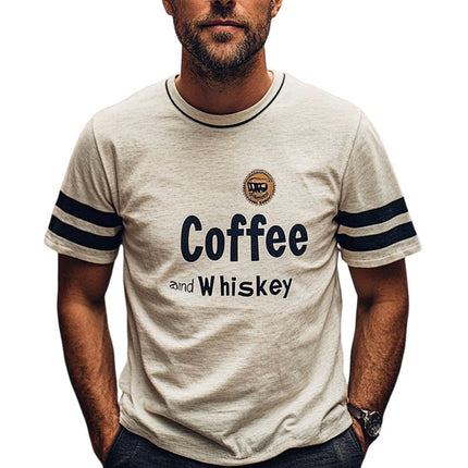 Men's Casual T-Shirt | Short Sleeve | Round Neck | Printed Design | Soft Cotton | Lightweight & Breathable | Comfortable Fit | Inclusive Sizes S-3XL | Everyday Style & Comfort