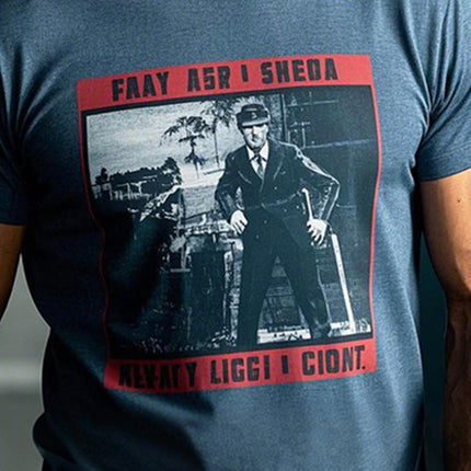 Men's Vintage Film Graphic Cotton T-Shirt | Short Sleeve Retro Style | Classic Casual Wear