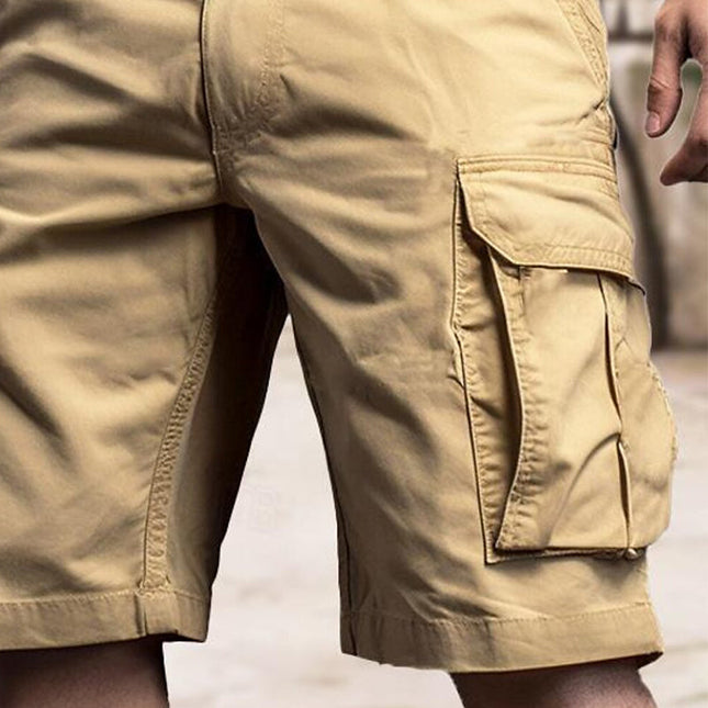 Men's Cargo Shorts | Outdoor Multi-Pocket Design | Durable Fabric for Hiking & Casual Wear | Comfortable Fit | Versatile Style for Adventures | Essential Storage