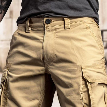 Men's Cargo Shorts | Outdoor Multi-Pocket Design | Durable Fabric for Hiking & Casual Wear | Comfortable Fit | Versatile Style for Adventures | Essential Storage