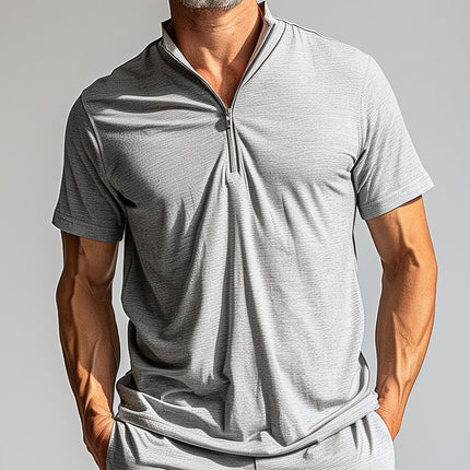 Men's Breathable Sports Suit | Comfortable Fit | Moisture-Wicking Activewear Set | Durable Design for Running & Gym | Simple Stylish Look | Versatile Athletic Clothing