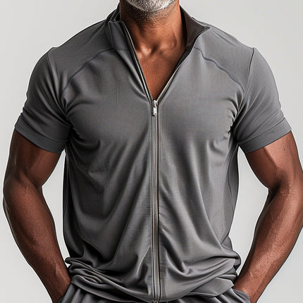 Men's Breathable Casual Tracksuit | Versatile Modern Athletic Set | Comfortable Fit | Durable Minimalist Design | Ideal for Exercise & Outings