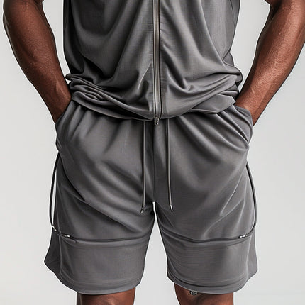 Men's Breathable Casual Tracksuit | Versatile Modern Athletic Set | Comfortable Fit | Durable Minimalist Design | Ideal for Exercise & Outings