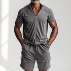 Men's Breathable Casual Tracksuit | Versatile Modern Athletic Set | Comfortable Fit | Durable Minimalist Design | Ideal for Exercise & Outings