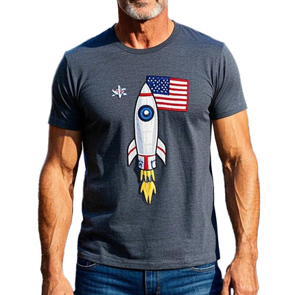 Men's Casual T-Shirt | Simple Printed Short Sleeve | Breathable Soft Fabric | High-Quality Comfortable Fit | Versatile Stylish Design | Easy Care Machine Washable | Durable Everyday Wear | Men's Fashion Top