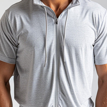 Men's Solid Color Sports T-Shirt | High-Quality Breathable Fabric | Tailored Fit | Versatile for Gym & Casual Wear | Durable & Stylish | Minimalist Design