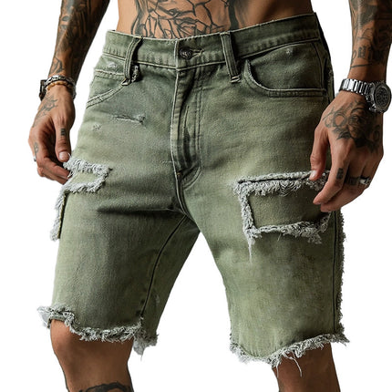 Men's Vintage Denim Shorts | Classic Retro Style | Comfortable Fit | High-Quality Fabric | Summer Wardrobe Essential | Casual & Semi-Formal Looks | Multiple Sizes | Durable & Stylish | Effortless Versatility