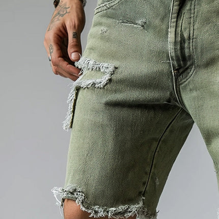 Men's Vintage Denim Shorts | Classic Retro Style | Comfortable Fit | High-Quality Fabric | Summer Wardrobe Essential | Casual & Semi-Formal Looks | Multiple Sizes | Durable & Stylish | Effortless Versatility