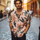 Men's Hawaiian Shirt | Retro Print | Casual Short Sleeve | Summer Beachwear | Lapel Collar | Breathable Cotton Blend | Vibrant & Unique Patterns | Comfortable Fit | Sizes S-3XL