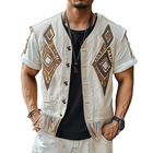 Men's Embroidered Tassel Vest | Vintage Style | Single Breasted Outerwear | Intricate Patterns | Fashionable Layering | Unique Design