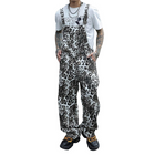 Men's Leopard Print Jumpsuit | Multi-Pocket | Adjustable Straps | Casual Overalls | Bold Style | Durable Fabric | Comfortable Fit | Fashionable | Statement Piece | Trendy Men's Clothing