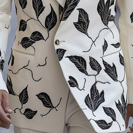 Men's Lightweight Printed Suit Jacket | Spring Fashion Blazer | Thin Breathable Fabric | Tailored Fit | Stylish Modern Design | Versatile Color Palette | Comfortable Outerwear