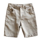 Men's Linen Blend Suit Shorts | Breathable Comfortable Casual Wear | Tailored Fit | Premium Fabric | Ideal for Warm Weather | Classic Design | Easy Maintenance | Versatile Styling | Summer Essential