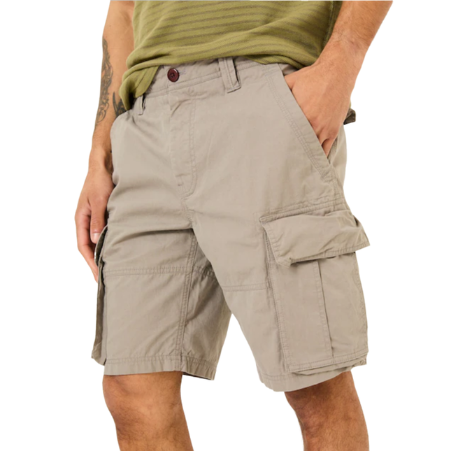 Men's Cotton Cargo Shorts | Loose Fit | Multi-Pocket | Washed | Comfortable & Breathable for Everyday Wear | Adjustable Waist | Rugged Style | Perfect for Outdoor Activities | Summer Shorts