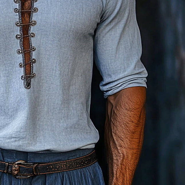 Men's Casual T-Shirt | Round Neck | Short Sleeve | Breathable Cotton | Versatile Fit | Multiple Colors | Comfortable | Modern Style