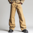 Men's Retro Denim Jeans | Spring Solid Color | Casual Pants | Vintage Inspired Style | High-Quality Durable Fabric | Versatile Simple Design | Excellent Craftsmanship | Classic Fashion Wardrobe Essential