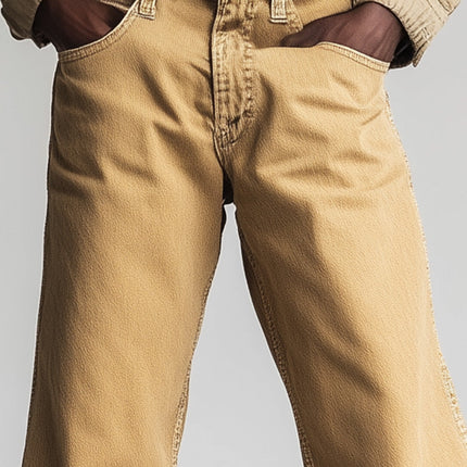 Men's Retro Denim Jeans | Spring Solid Color | Casual Pants | Vintage Inspired Style | High-Quality Durable Fabric | Versatile Simple Design | Excellent Craftsmanship | Classic Fashion Wardrobe Essential