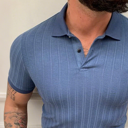 Men's Vintage Casual Linen Floral Polo Shirt | Short Sleeve Lapel Design | Breathable Lightweight Fabric | Retro Relaxed Fit | Available in Sizes S-3XL | Ideal for Summer Outings & Beach Days