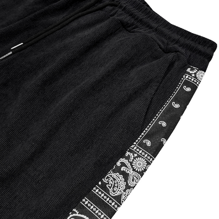 Men's Corduroy Casual Pants | Contrast Design | Premium Quality Fabric | Modern Fit | Versatile Style | Trendy Wardrobe Essential