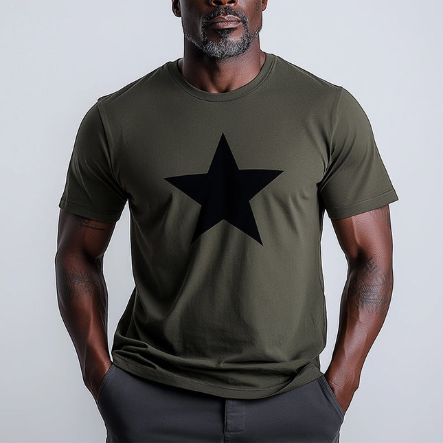 Men's Printed Summer T-Shirt | Breathable & Comfortable Short Sleeve | Vibrant Unique Designs | Soft Fabric | Ideal for Casual Outfits | High-Quality Durable Stitching | Trendy & Cool Style