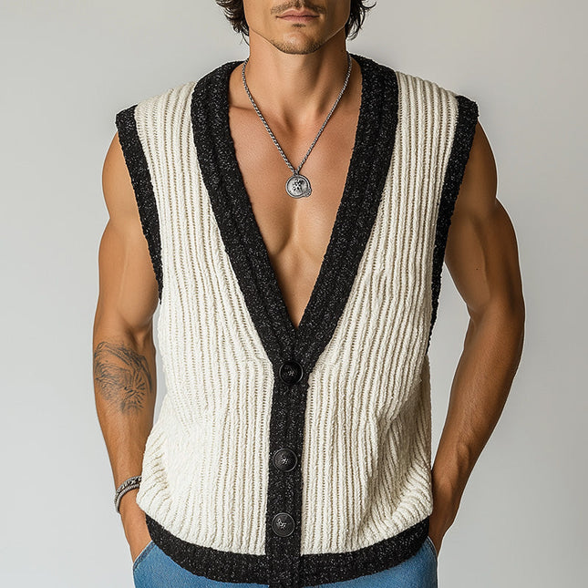Men's Vest | Summer Fashion | Elegant Woven Design | High-Quality Breathable Fabric | Versatile Colors | Lightweight Casual Outerwear | Sophisticated Style | Perfect for Semi-Formal & Casual Occasions