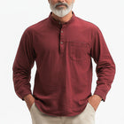 Men's Long Sleeve Henley Shirt | Summer Fashion | Solid Color | Breathable Cotton Fabric | Classic Three-Button Neckline | Casual Versatile Style | Comfortable Fit | Easy Care | Machine Washable