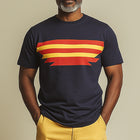 Men's Cotton Linen T-Shirt | Summer Fashion | High Quality | Lightweight Breathable | Relaxed Fit | Artistic Print | Comfortable Casual Wear