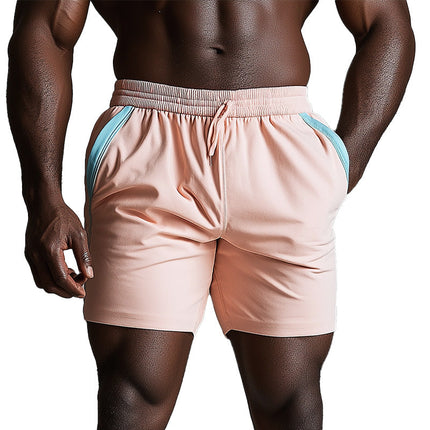 Men's Elastic Casual Sports Shorts | Summer Fashion | Breathable Lightweight Fabric | Adjustable Waistband | Versatile Colors | Modern Stylish Design | Convenient Pockets | Comfort Fit | Perfect for Summer Activities