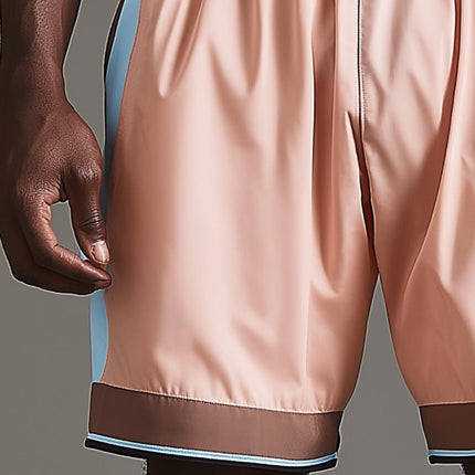Men's Casual Summer Sports Shorts | Non-Elastic | Comfortable Fit | Breathable Fabric | Adjustable Drawstring | Side Pockets | Versatile Colors | Stylish & Practical