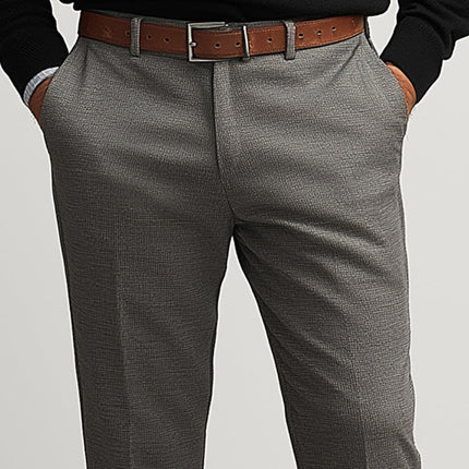Men's Retro Style Summer Trousers | Classic Design | Lightweight & Breathable Fabric | Tailored Fit | Versatile for Casual & Smart Wear | Durable Quality | Comfortable & Stylish Summer Pants