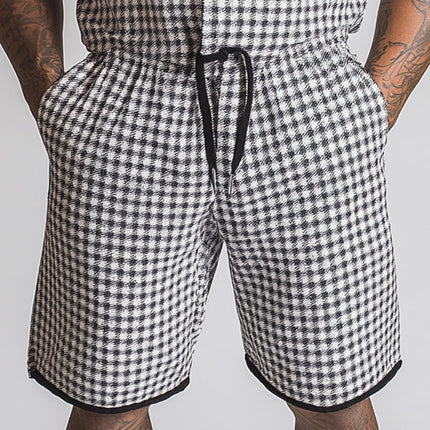 Men's Retro Plaid Jumpsuit | Summer Fashion | Lightweight Breathable Fabric | Adjustable Waistband | Multiple Pockets | Vintage Classic Style