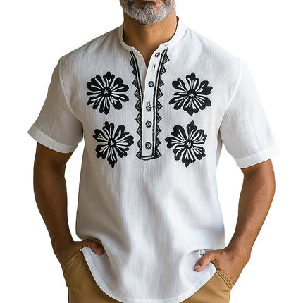 Men's Cotton Short Sleeve T-Shirt | Summer Fashion | Stylish Prints | Comfortable Fit | Casual Wear | Versatile Use