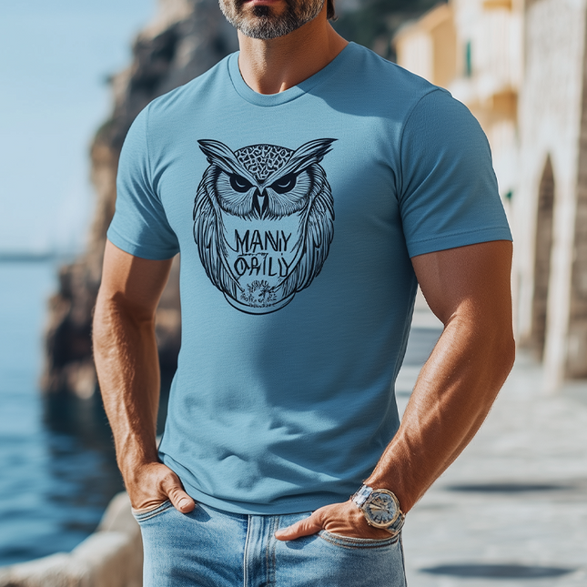 Men's Casual Slim Fit T-Shirt | Summer Fashion Cotton Blend | Animal Print Short Sleeve