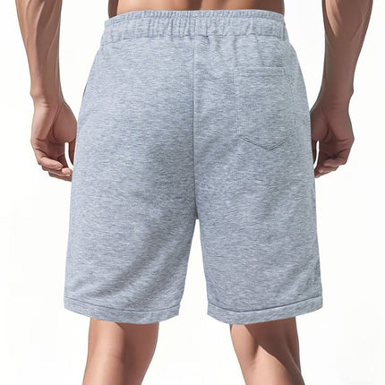Men's Ripped Solid Color Sports Shorts | Casual Style | Premium Breathable Fabric | Versatile Color | Modern Design | Comfortable Fit