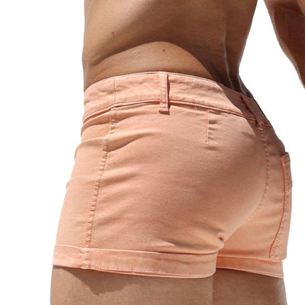Men's Slim-fit Shorts | Solid Color | Casual Summer Wear | Breathable Fabric | Sizes S-3XL | Front & Back Pockets | Ideal for Summer Outings & Events | Durable & Comfortable | Versatile Minimalist Design