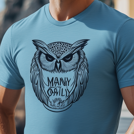 Men's Casual Slim Fit T-Shirt | Summer Fashion Cotton Blend | Animal Print Short Sleeve