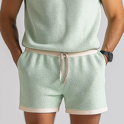 Men's Summer Fashion Set | Comfortable Thin Woven Fabric | Breathable & Lightweight | Stylish & Durable Design | Perfect for Hot Weather | Casual & Relaxed Fit | Ideal for Summer Outings
