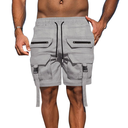 Men's Outdoor Cargo Shorts | Multi-Pocket | Durable Fabric | Water-Resistant | Adjustable Waistband | Comfortable Fit | Hiking Travel Casual | High-Quality Utility Apparel