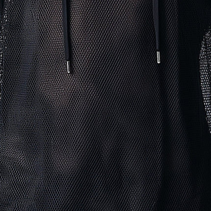 Men's Breathable Hooded Tank Top | Summer Hollow Mesh | Lightweight Activewear | Sleeveless Design | Trendy Cool Fabric | Stylish Casual Top | Perfect for Warm Weather