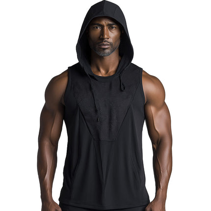 Men's Sports Tank Top | Breathable Mesh | Sweat-Wicking | Lightweight Activewear | Summer Workout Clothes | Stylish Design | Quick-Dry Gym Apparel | Durable Performance Shirt
