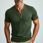 Men's Summer Slim Fit Polo Shirt | Contrast Color | Breathable Short Sleeve Top | Sports Casual | Comfort Fit | Stylish Design | Versatile Wear | Fashionable Apparel for Warm Weather | Stylish and Functional