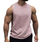Men's Round Neck Sleeveless Top | Retro Casual Solid Color | Breathable Lightweight Cotton Blend | Ideal for Summer Workout & Layering  | M-3XL