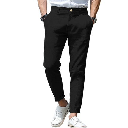 Men's Slim Fit Suit Pants | Cotton Blend | Casual Solid Color | Tailored Design | Comfortable Waistband | Versatile Colors | All-Day Comfort | Functional Pockets | Easy Care | Office & Casual Wear | Available in Sizes