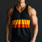 Men's Summer Sports Tank Top | Moisture Wicking | Lightweight & Breathable | Stylish Prints | Comfortable Fit | Ideal for Workouts & Casual Outings | Fashionable Casual Wear