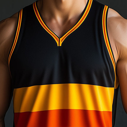 Men's Summer Sports Tank Top | Moisture Wicking | Lightweight & Breathable | Stylish Prints | Comfortable Fit | Ideal for Workouts & Casual Outings | Fashionable Casual Wear
